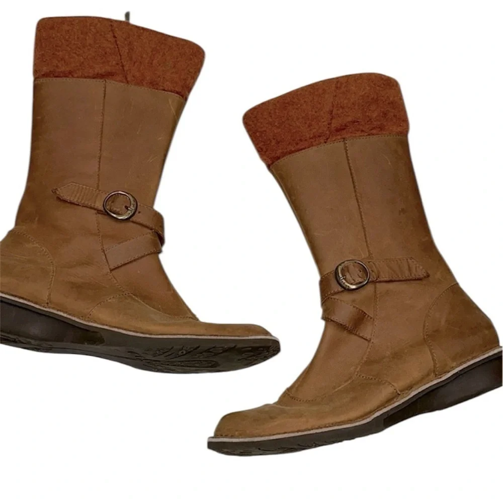 Sergio Tomani leather boots size 41